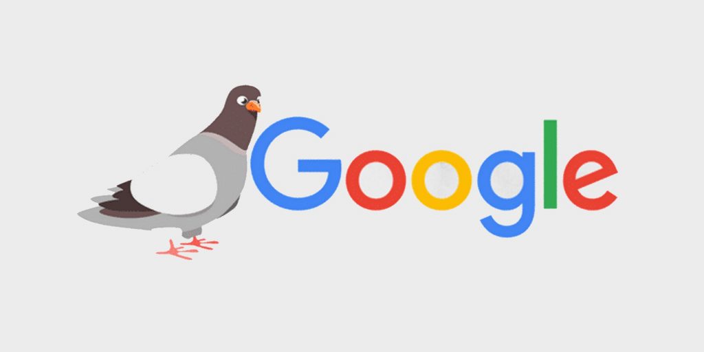 الگوریتم کبوتر گوگل